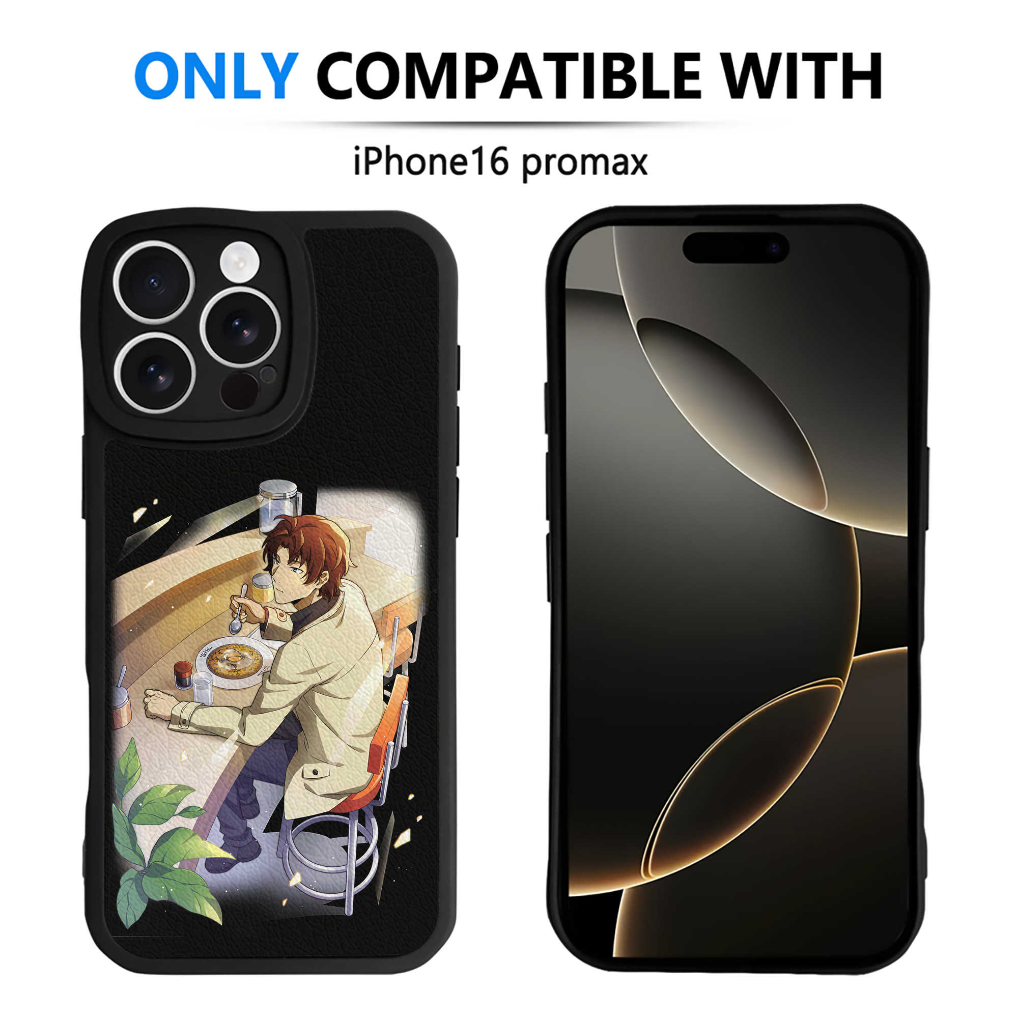 （画像用） 文豪ストレイドッグス Bungo Stray Dogs 【iPhone 16シリーズ対応】シリコンスマホケース（レザー調） 材質：シリコン